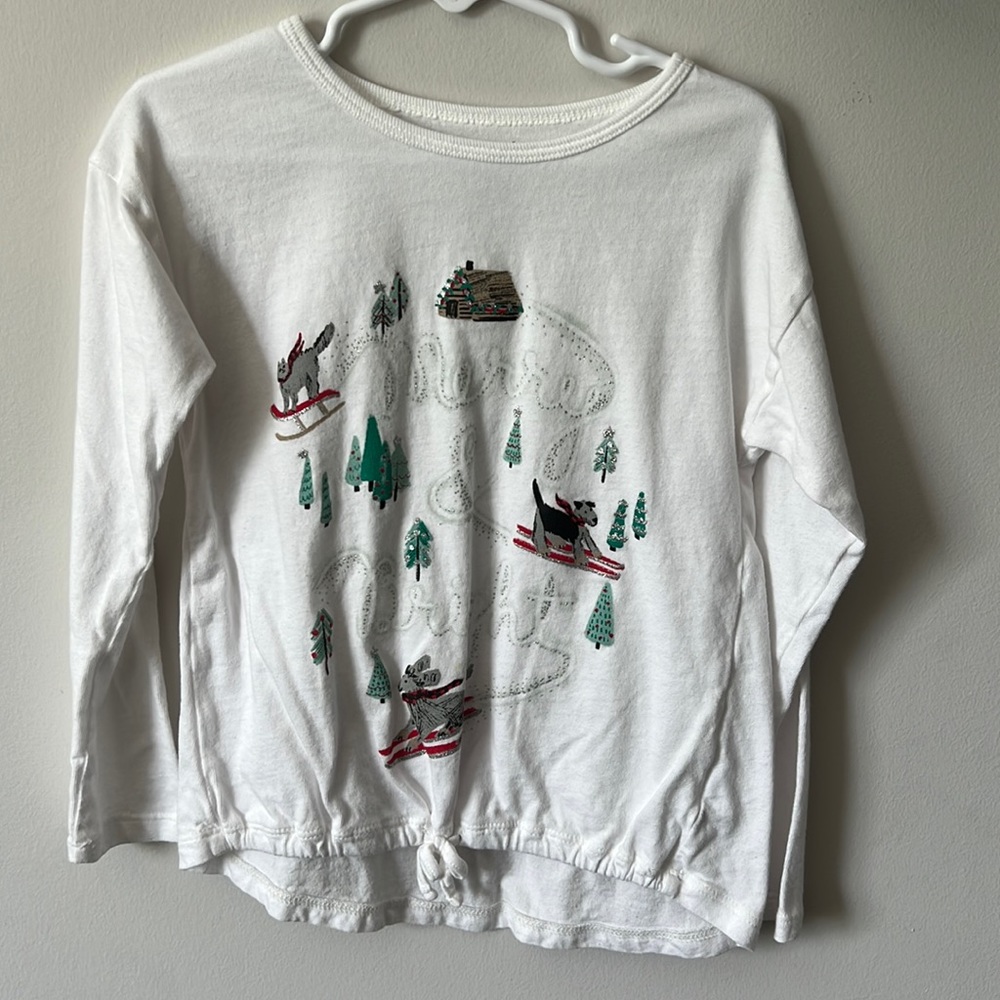 Girls Xmas Shirt